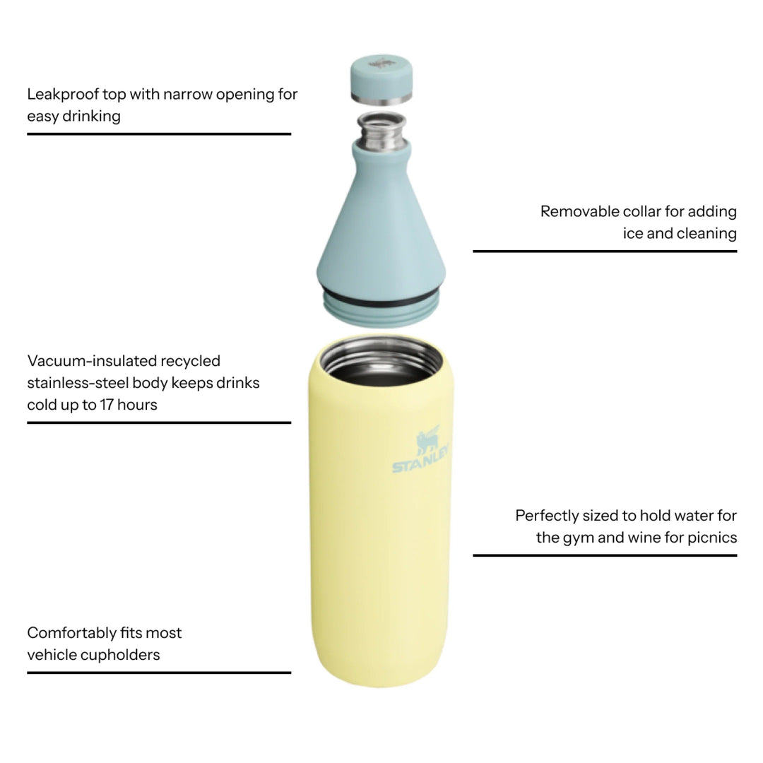 Bình Nước STANLEY All Day Slim Bottle #Dew Drop Gloss