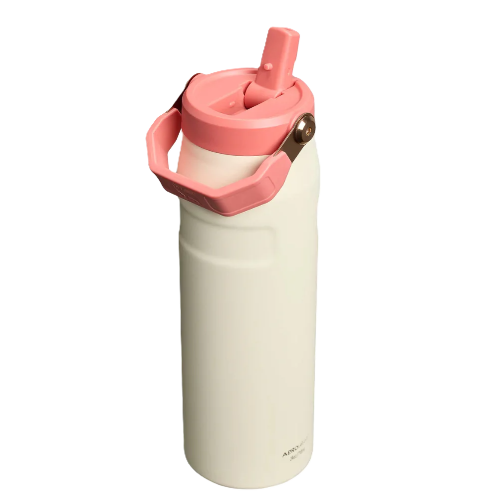 Bình Nước Stanley IceFlow Aerolite Bottle Flip Straw 2.0 #Cream Rose Gold-Kallos