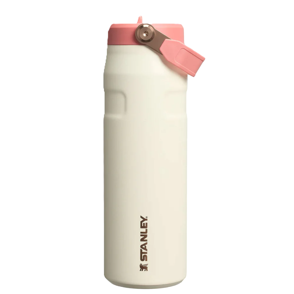 Bình Nước Stanley IceFlow Aerolite Bottle Flip Straw 2.0 #Cream Rose Gold-Kallos