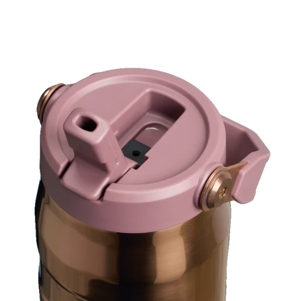 Bình Nước Stanley IceFlow Aerolite Bottle Flip Straw 2.0 #Rose Gold-Kallos