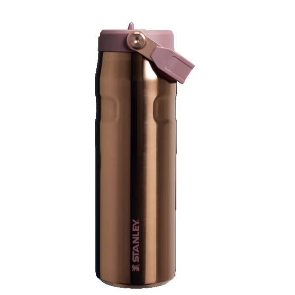 Bình Nước Stanley IceFlow Aerolite Bottle Flip Straw 2.0 #Rose Gold-Kallos