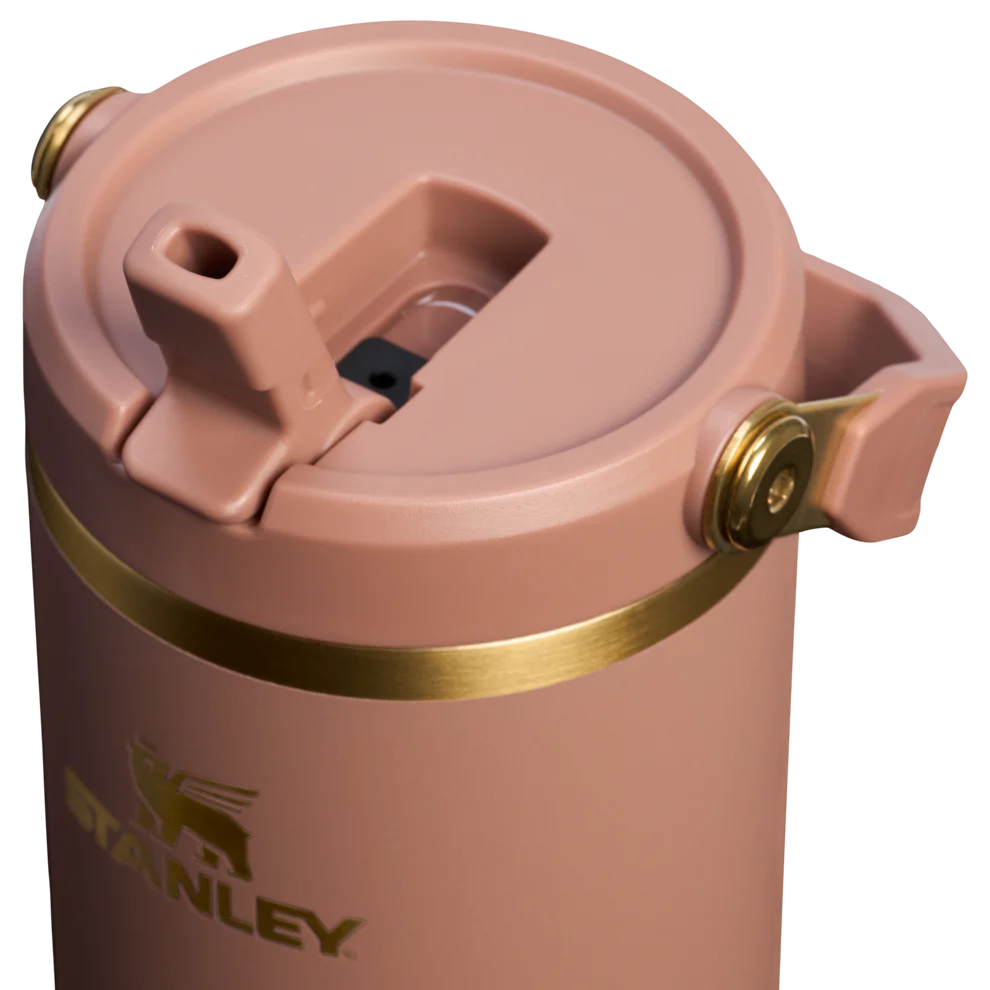 Bình Nước STANLEY IceFlow Flip Straw Tumbler #Mocha Latte