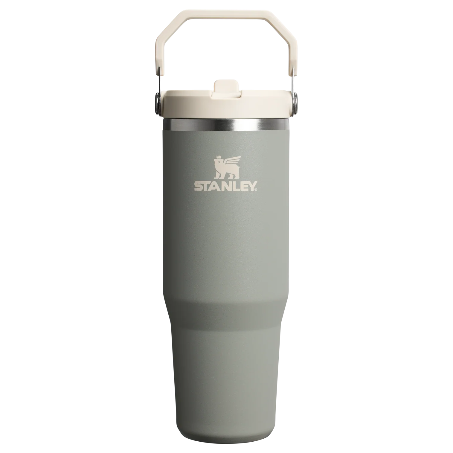 Bình Nước Stanley IceFlow Flip Straw Tumbler #Sage Grey