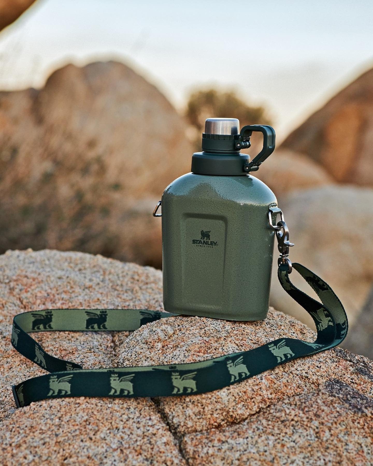 Bình Nước STANLEY Legendary Classic Canteen #Hammertone Green-Kallos
