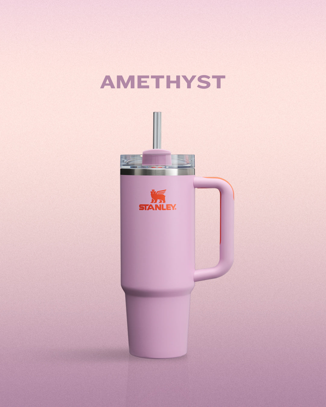 Bình Nước Stanley Quencher H2.0 Flowstate Tumbler #Amethyst Pink