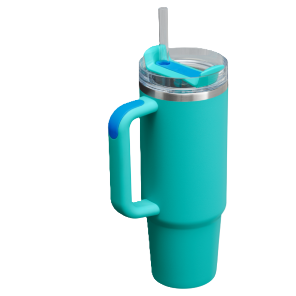 Bình Nước Stanley Quencher H2.0 Flowstate Tumbler #Aqua Green