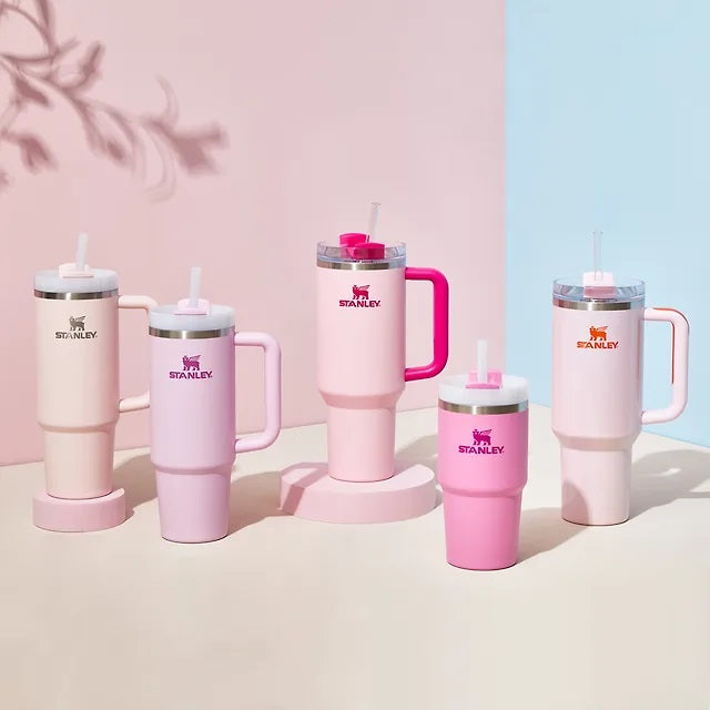 Bình Nước Stanley Quencher H2.0 Flowstate Tumbler #Cherry Blossom