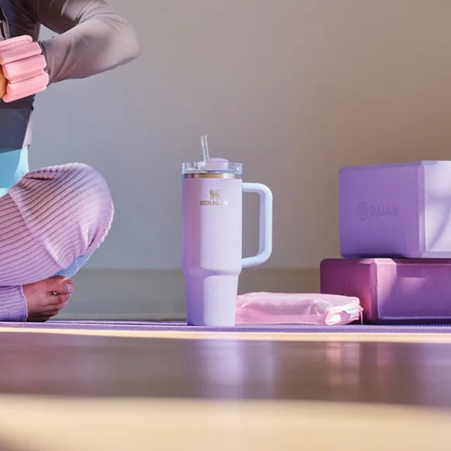 Bình Nước Stanley Quencher H2.0 Flowstate Tumbler #Comforting Purple