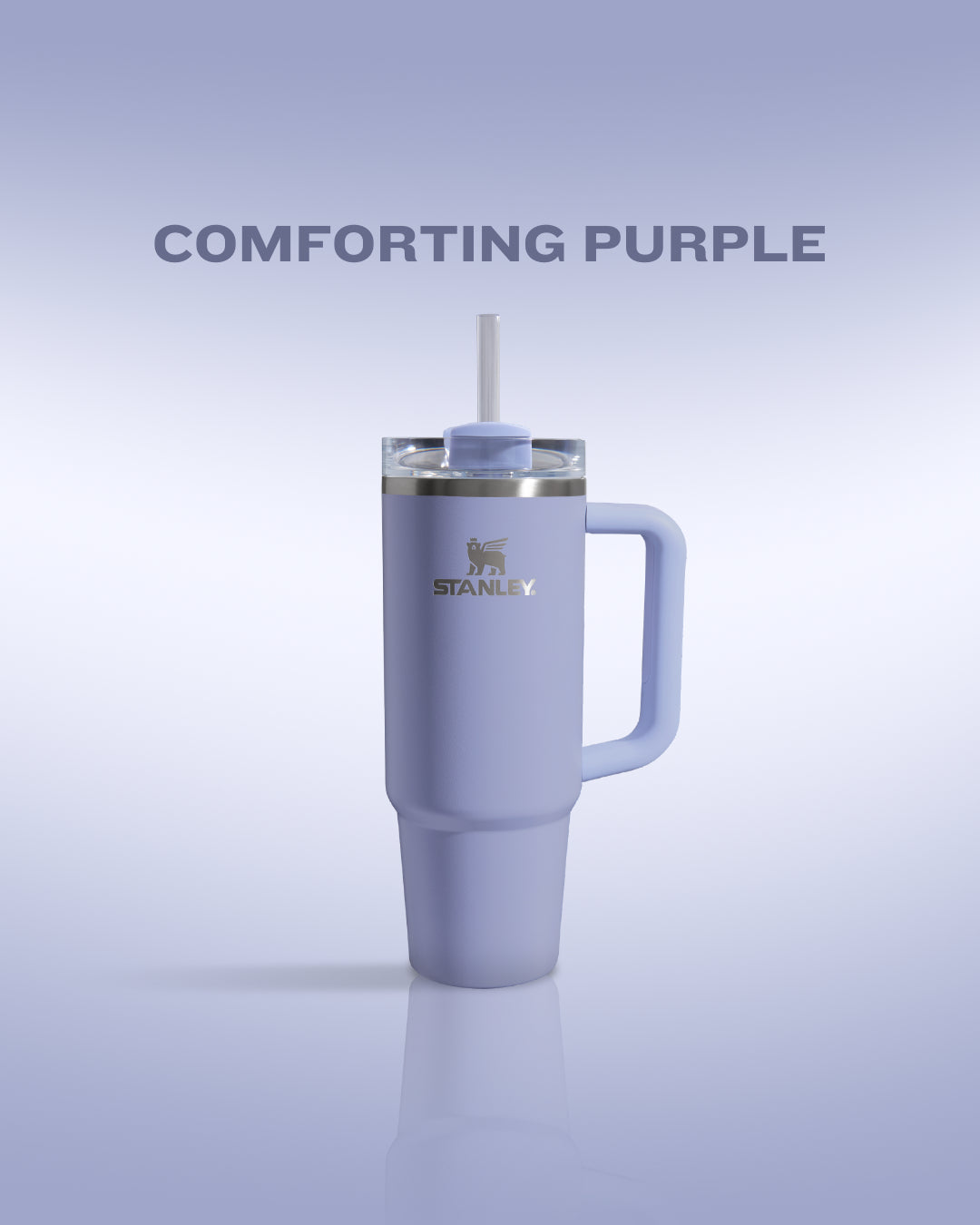 Bình Nước Stanley Quencher H2.0 Flowstate Tumbler #Comforting Purple