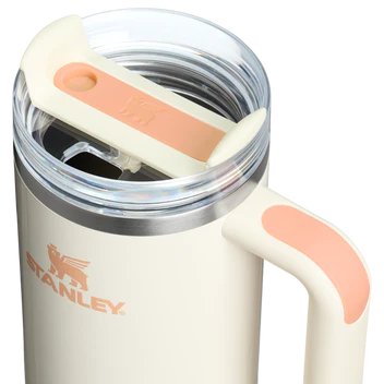 Bình Nước Stanley Quencher H2.0 Flowstate Tumbler #Cream Apricot Gloss