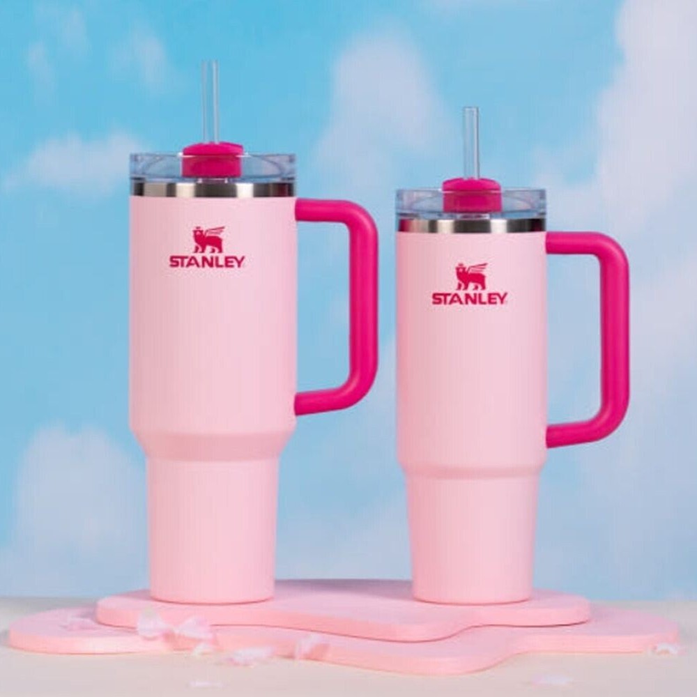 Bình Nước Stanley Quencher H2.0 Flowstate Tumbler #Flamingo