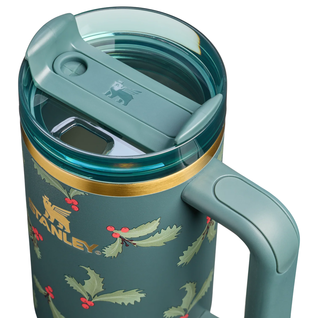 Bình Nước Stanley Quencher H2.0 Flowstate Tumbler #Holiday Botanical
