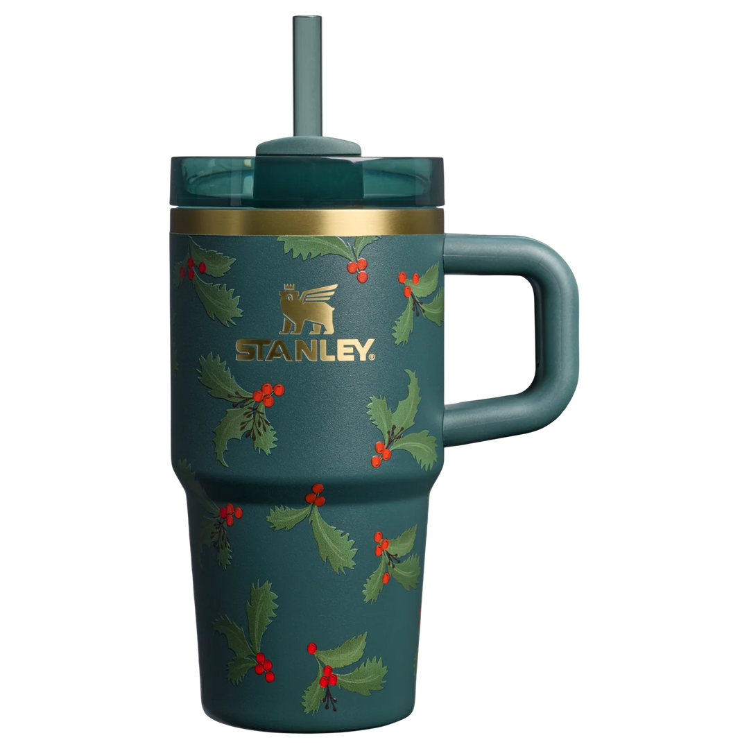 Bình Nước Stanley Quencher H2.0 Flowstate Tumbler #Holiday Botanical