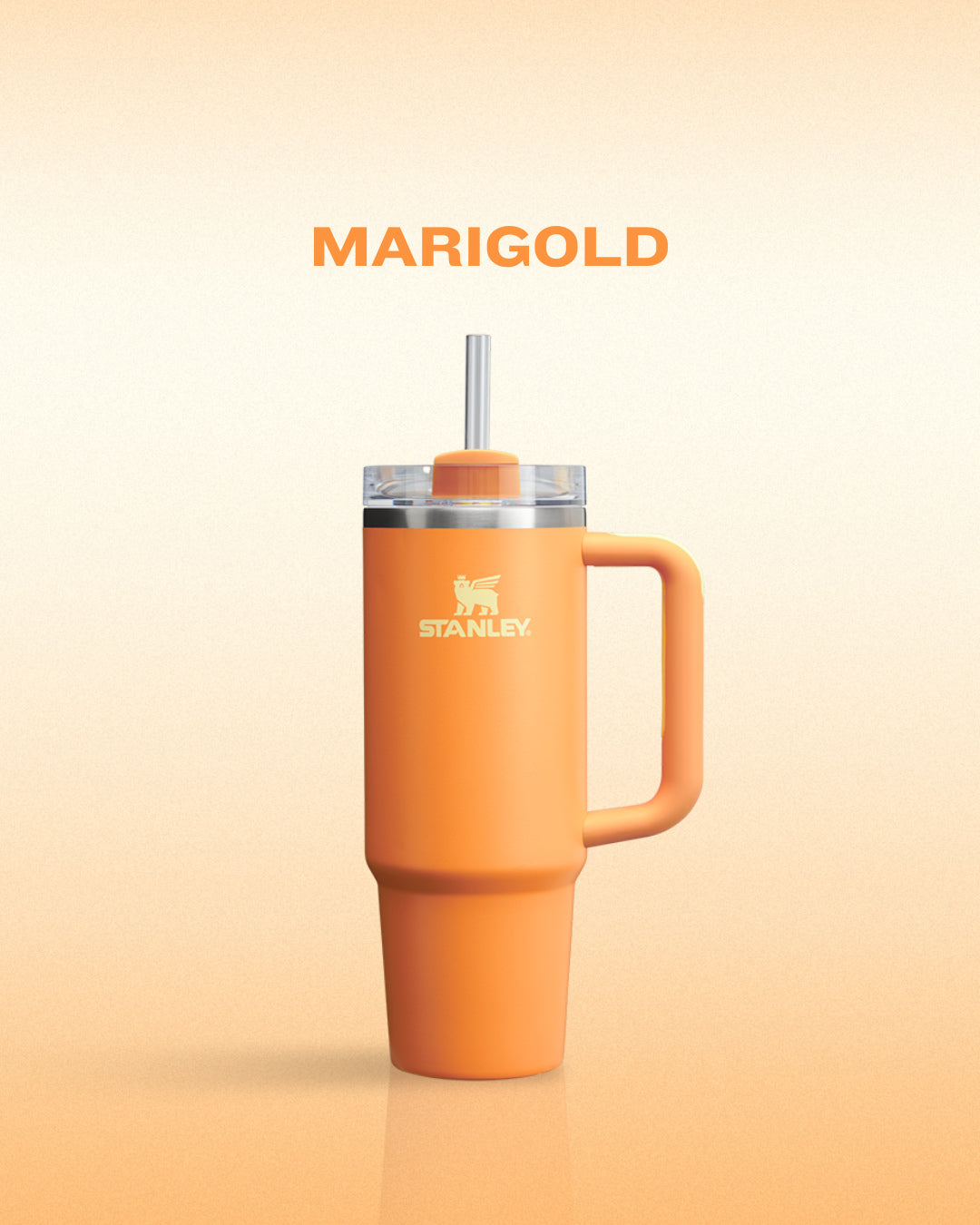 Bình Nước Stanley Quencher H2.0 Flowstate Tumbler #Marigold - Orange