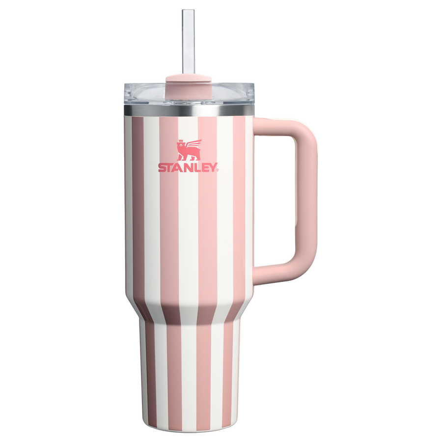 Bình Nước STANLEY Quencher H2.0 Flowstate Tumbler #Peach Whip Cabana Gloss-Kallos