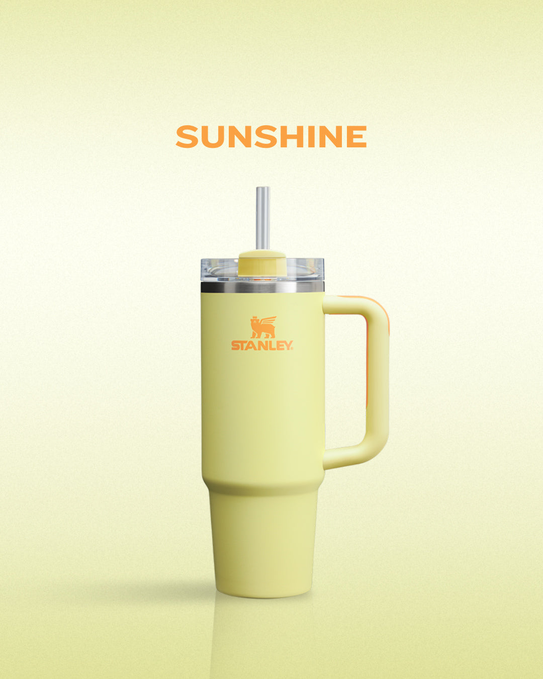 Bình Nước Stanley Quencher H2.0 Flowstate Tumbler #Sunshine Yellow