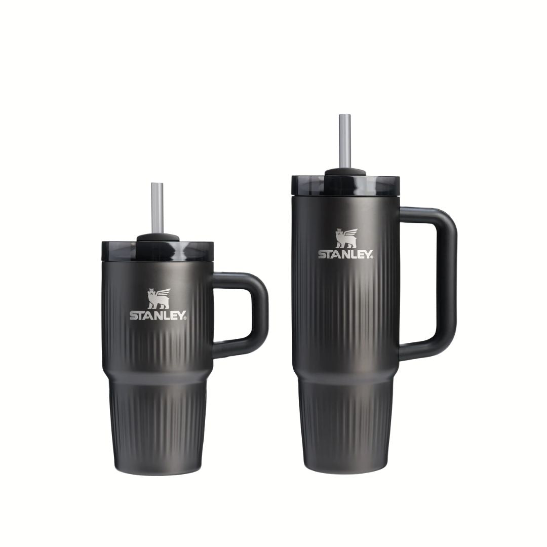 Bình Nước STANLEY Quencher H2.0 Fluted Tumbler #Black