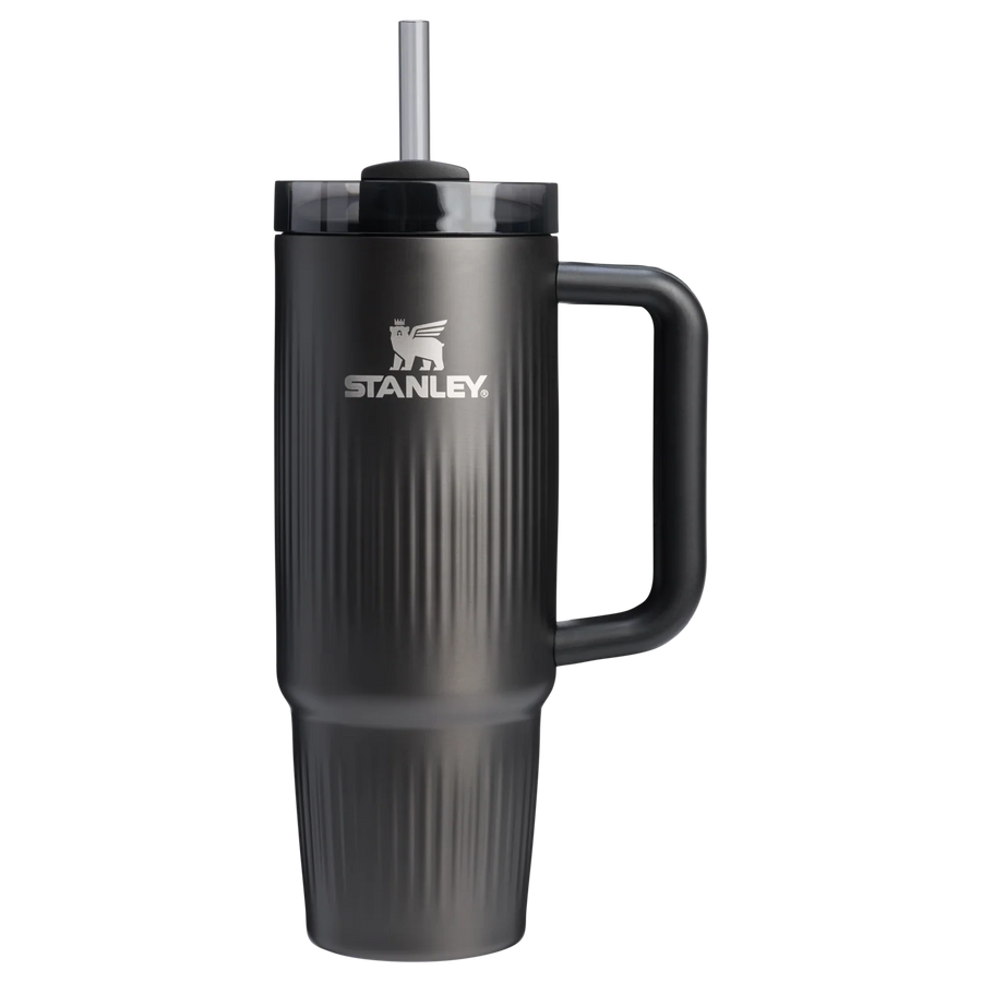 Bình Nước STANLEY Quencher H2.0 Fluted Tumbler #Black-Kallos