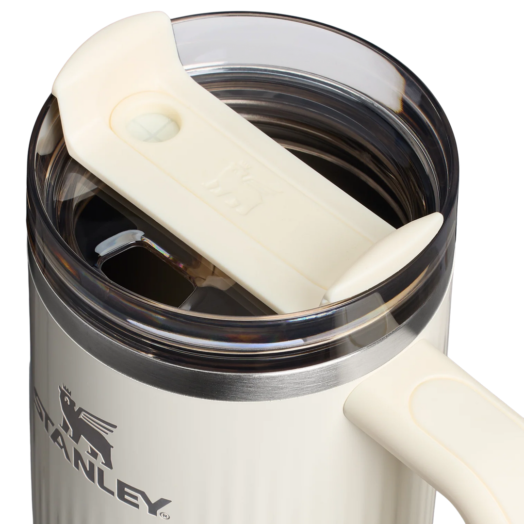 Bình Nước STANLEY Quencher H2.0 Fluted Tumbler #Cream Gloss
