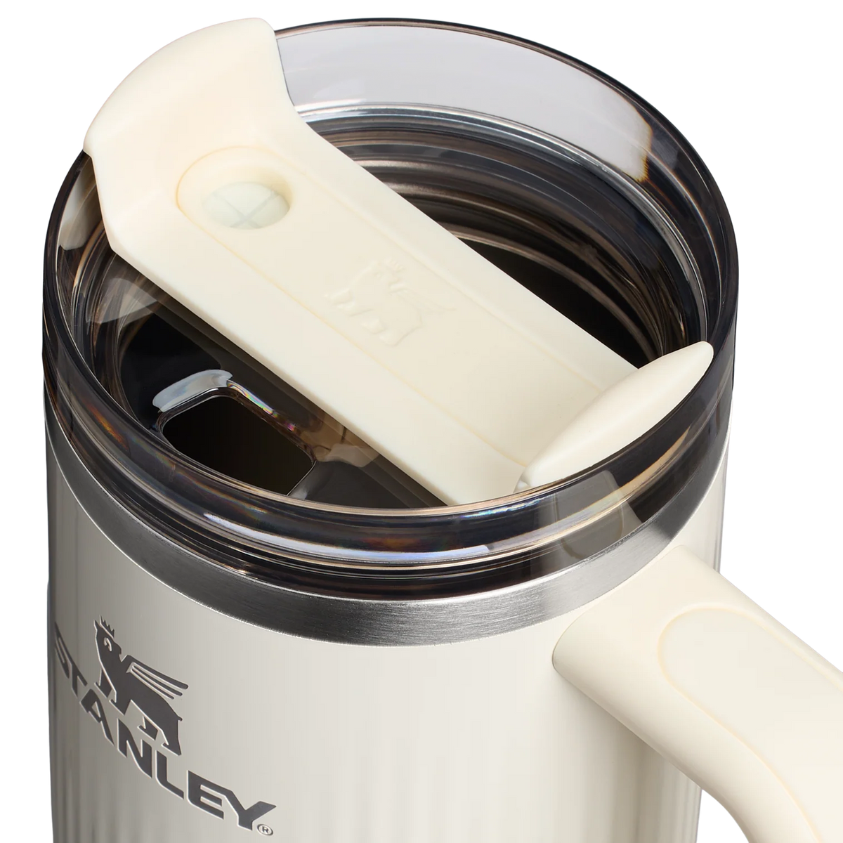 Bình Nước STANLEY Quencher H2.0 Fluted Tumbler #Cream Gloss