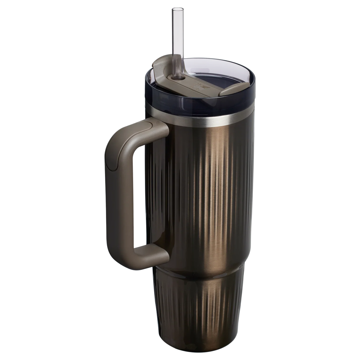 Bình Nước STANLEY Quencher H2.0 Fluted Tumbler #Gunmetal Shine