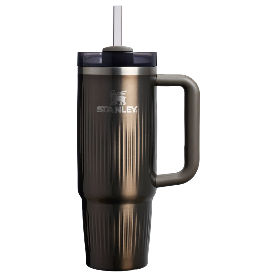 Bình Nước STANLEY Quencher H2.0 Fluted Tumbler #Gunmetal Shine-Kallos