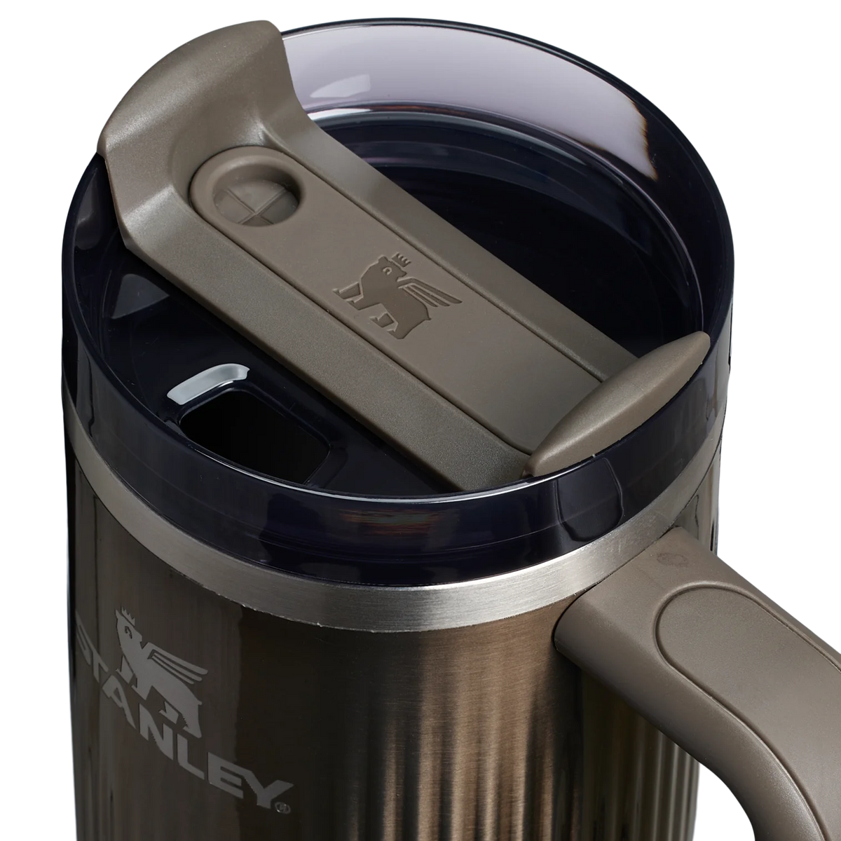 Bình Nước STANLEY Quencher H2.0 Fluted Tumbler #Gunmetal Shine