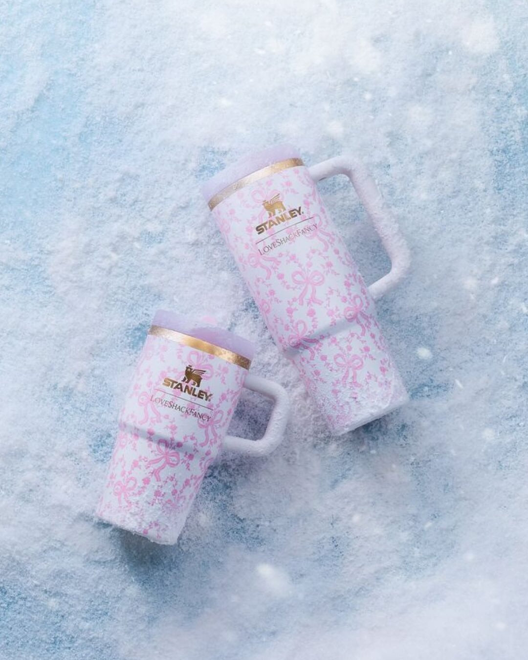 Bình Nước STANLEY Quencher ProTour Flip Straw Tumbler #Baby Bow Pink Peppermint