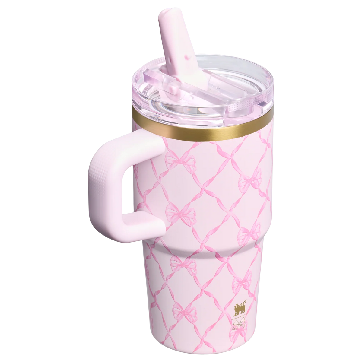 Bình Nước STANLEY Quencher ProTour Flip Straw Tumbler #Baby Bow Pink Peppermint
