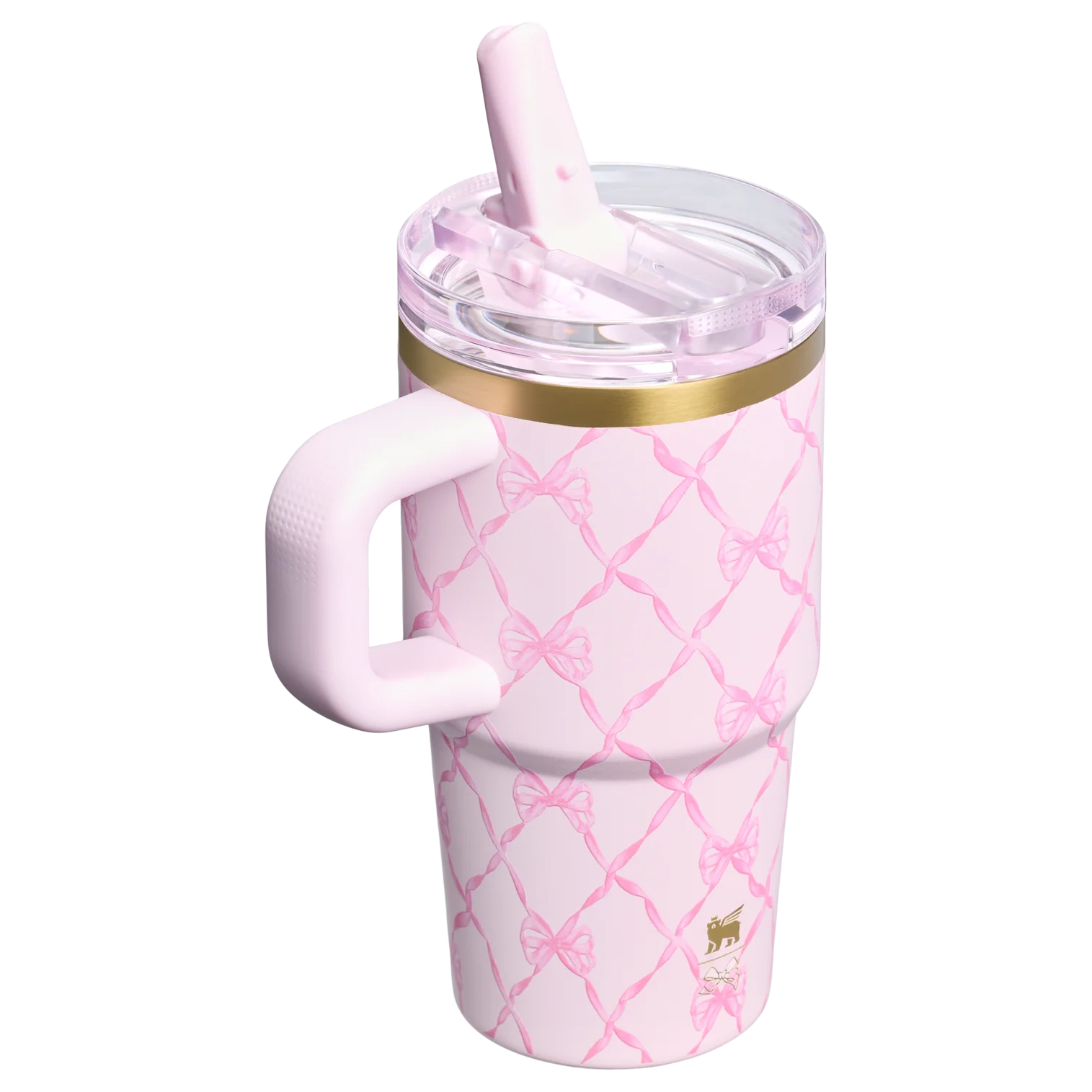 Bình Nước STANLEY Quencher ProTour Flip Straw Tumbler #Baby Bow Pink Peppermint-Kallos