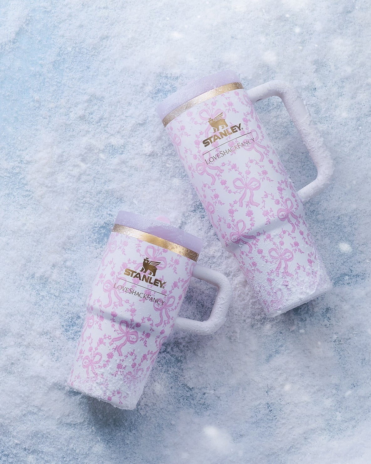 Bình Nước STANLEY Quencher ProTour Flip Straw Tumbler #Coquette Bow Chantilly