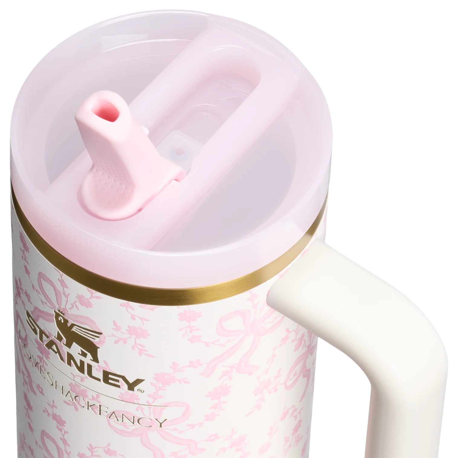 Bình Nước STANLEY Quencher ProTour Flip Straw Tumbler #Coquette Bow Chantilly-Kallos