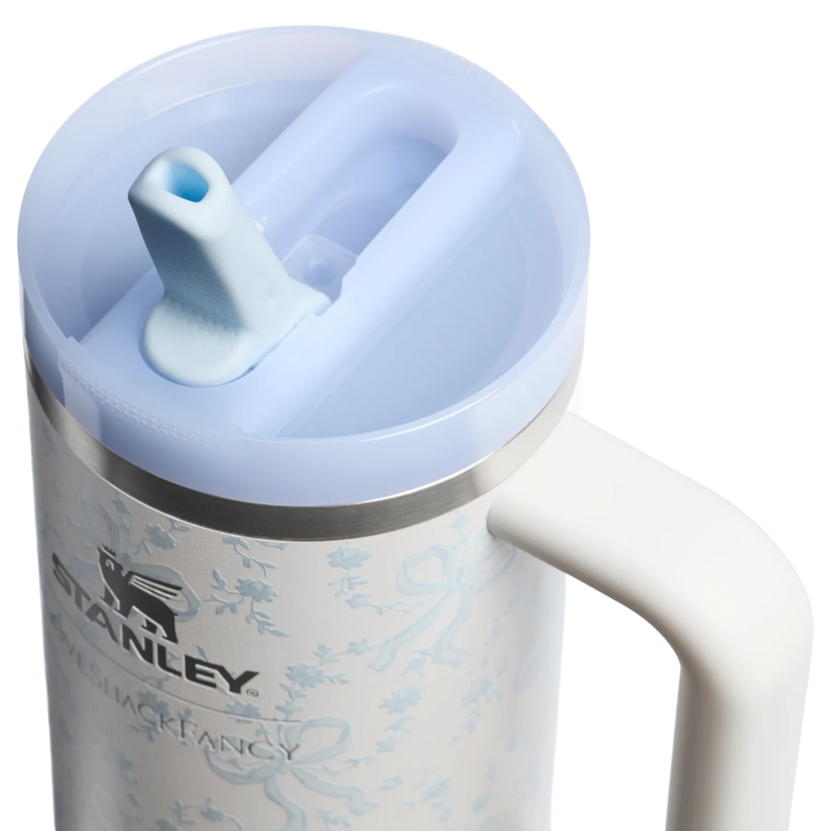 Bình Nước STANLEY Quencher ProTour Flip Straw Tumbler #Coquette Bow Winter Ice