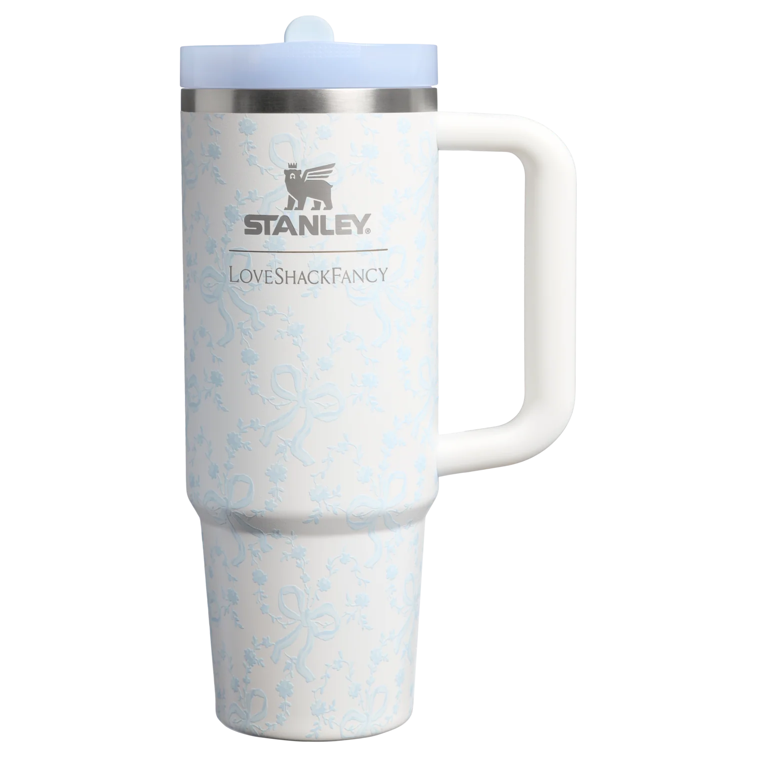 Bình Nước STANLEY Quencher ProTour Flip Straw Tumbler #Coquette Bow Winter Ice-Kallos