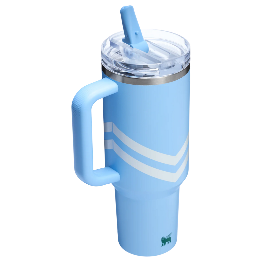 Bình Nước STANLEY Quencher ProTour Flip Straw Tumbler #Cornflower Chevron Gloss