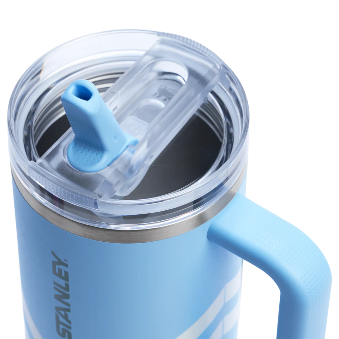 Bình Nước STANLEY Quencher ProTour Flip Straw Tumbler #Cornflower Chevron Gloss