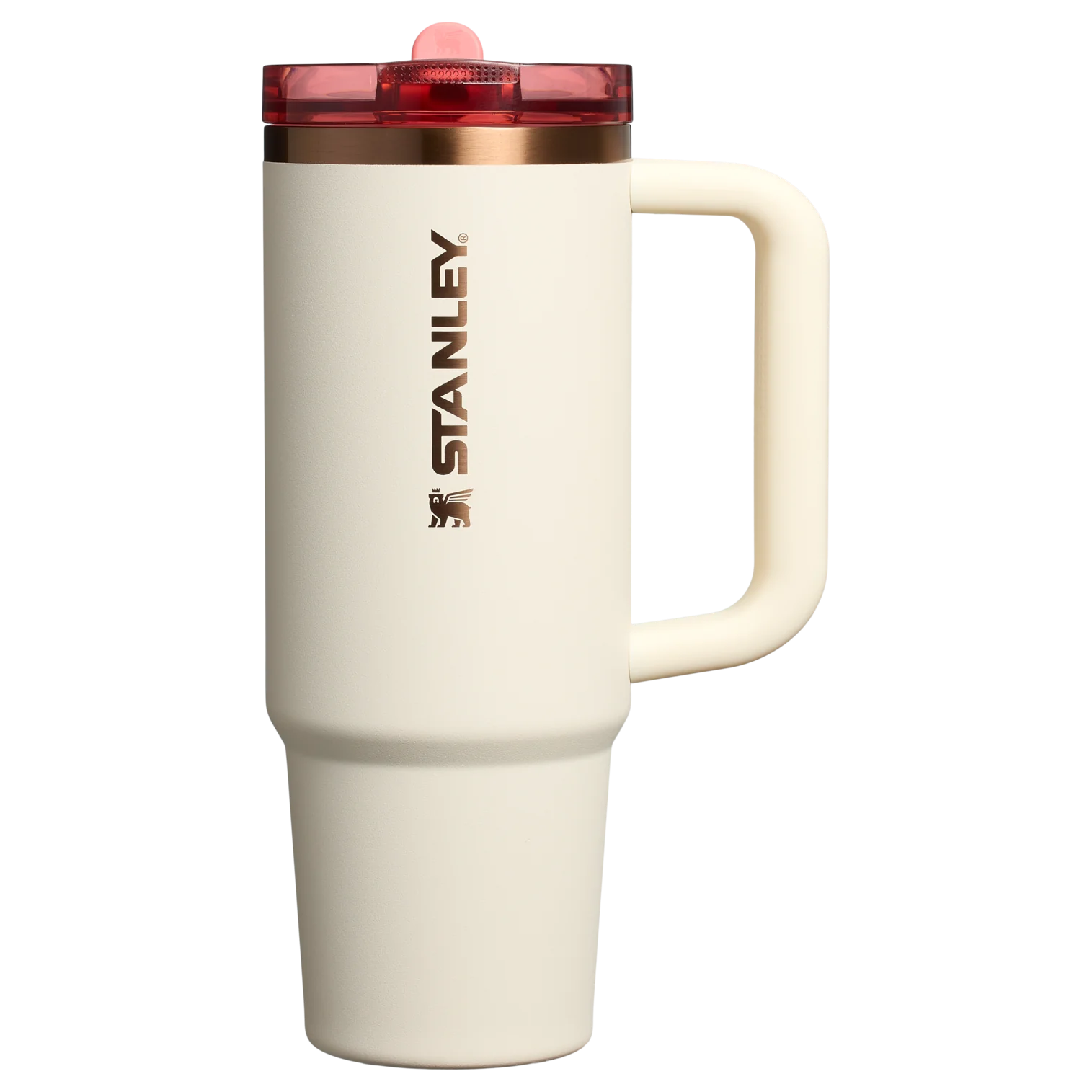 Bình Nước STANLEY Quencher ProTour Flip Straw Tumbler #Cream Rose Gold-Kallos