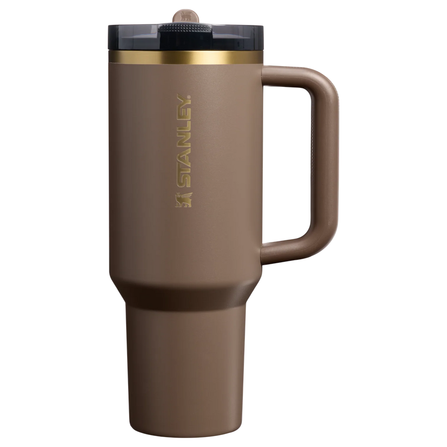 Bình Nước STANLEY Quencher ProTour Flip Straw Tumbler #Espresso Gold-Kallos