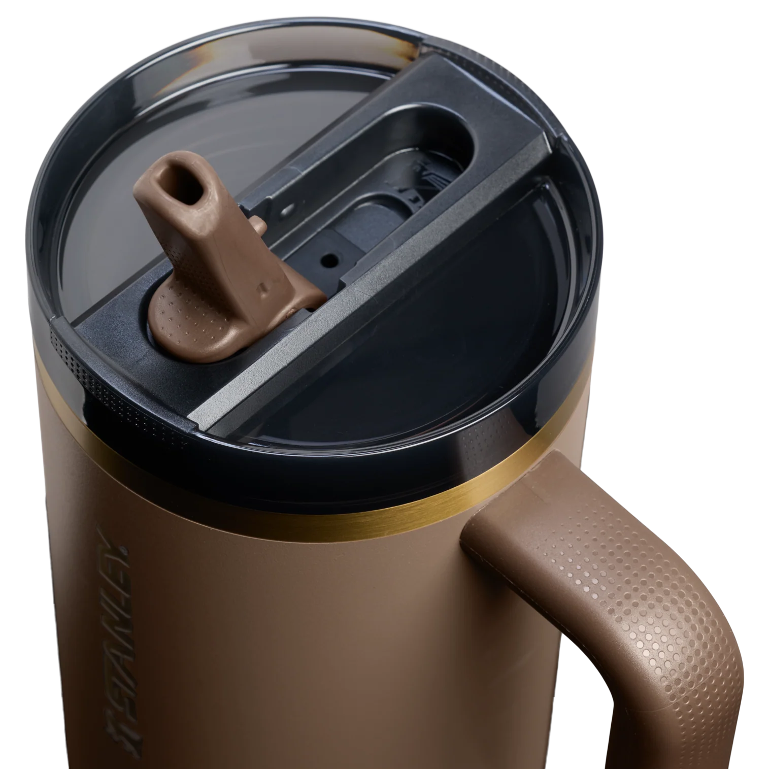Bình Nước STANLEY Quencher ProTour Flip Straw Tumbler #Espresso Gold-Kallos