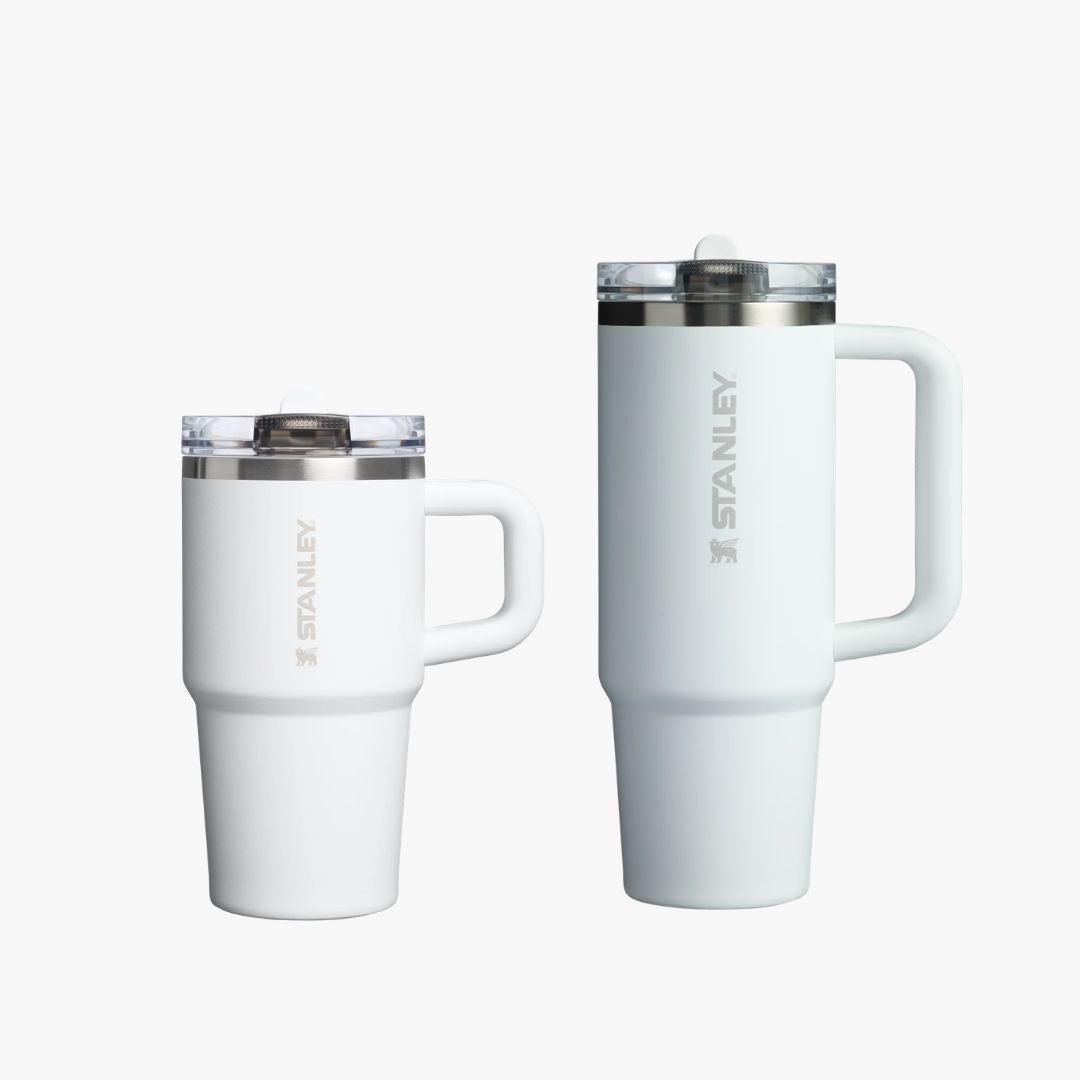 Bình Nước STANLEY Quencher ProTour Flip Straw Tumbler #Frost White