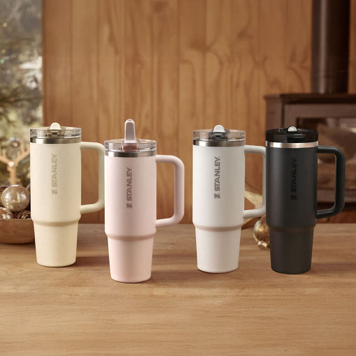 Bình Nước STANLEY Quencher ProTour Flip Straw Tumbler #Frost White