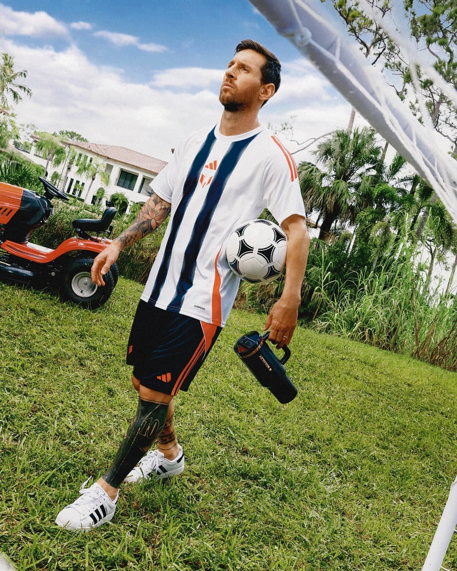 Bình Nước STANLEY Quencher ProTour Flip Straw Tumbler #Messi GOAT Black