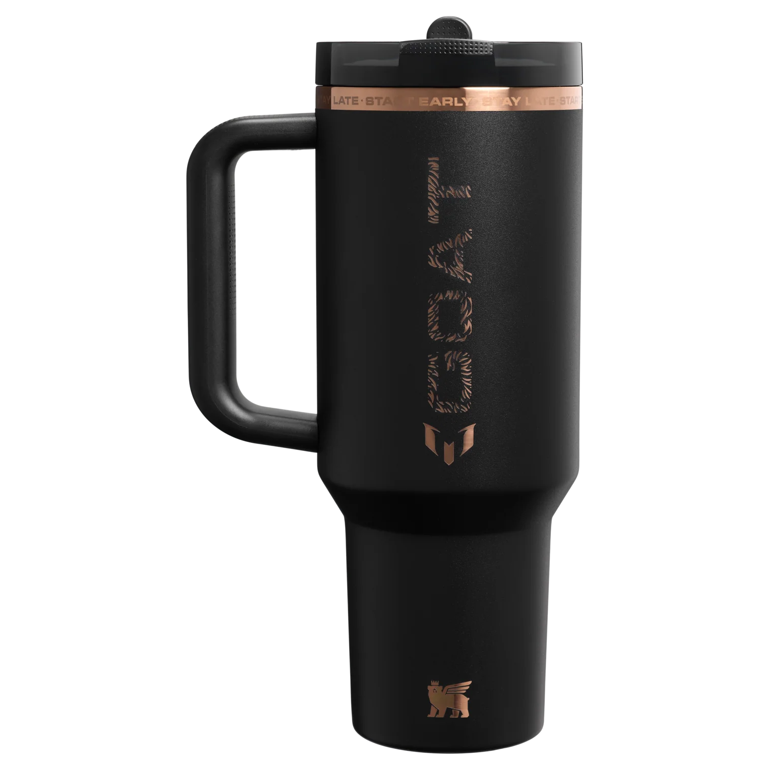 Bình Nước STANLEY Quencher ProTour Flip Straw Tumbler #Messi GOAT Black-Kallos