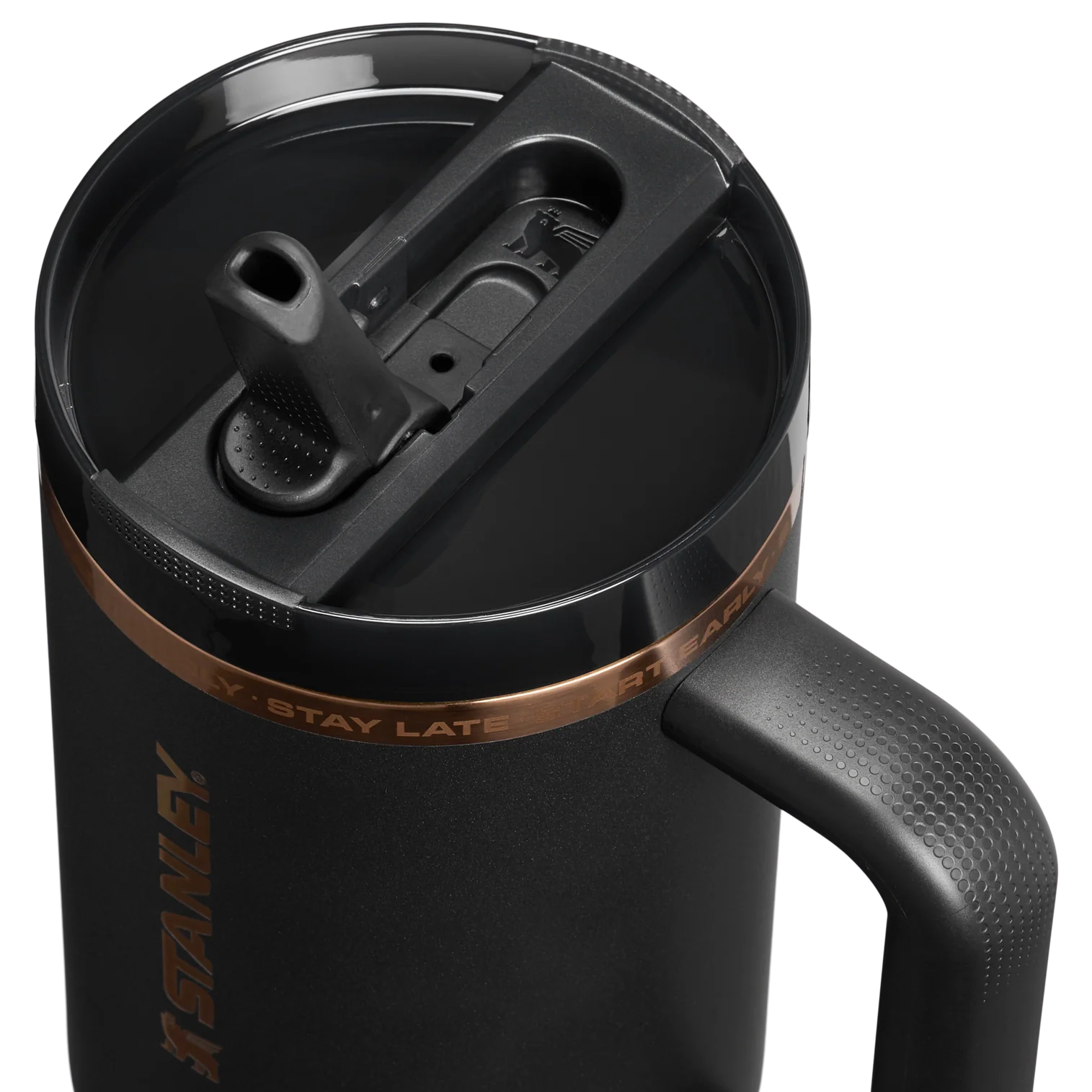 Bình Nước STANLEY Quencher ProTour Flip Straw Tumbler #Messi GOAT Black-Kallos