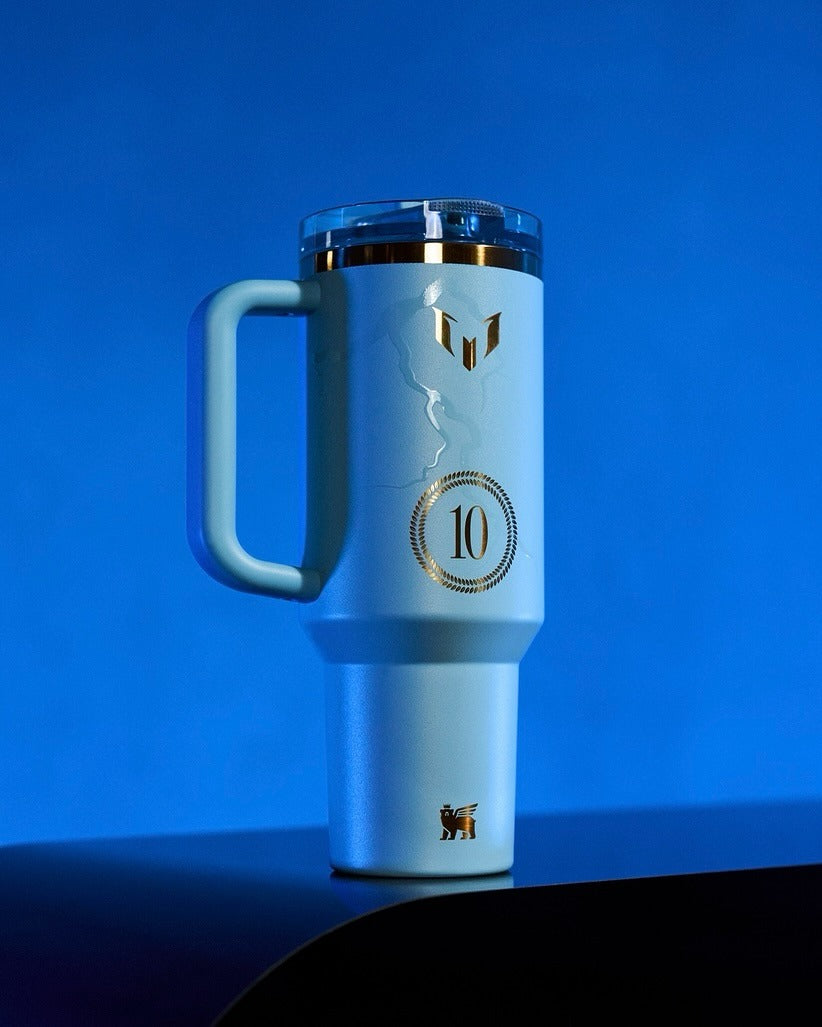 Bình Nước STANLEY Quencher ProTour Flip Straw Tumbler #Messi Striker Blue