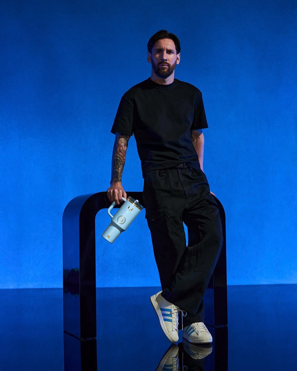 Bình Nước STANLEY Quencher ProTour Flip Straw Tumbler #Messi Striker Blue