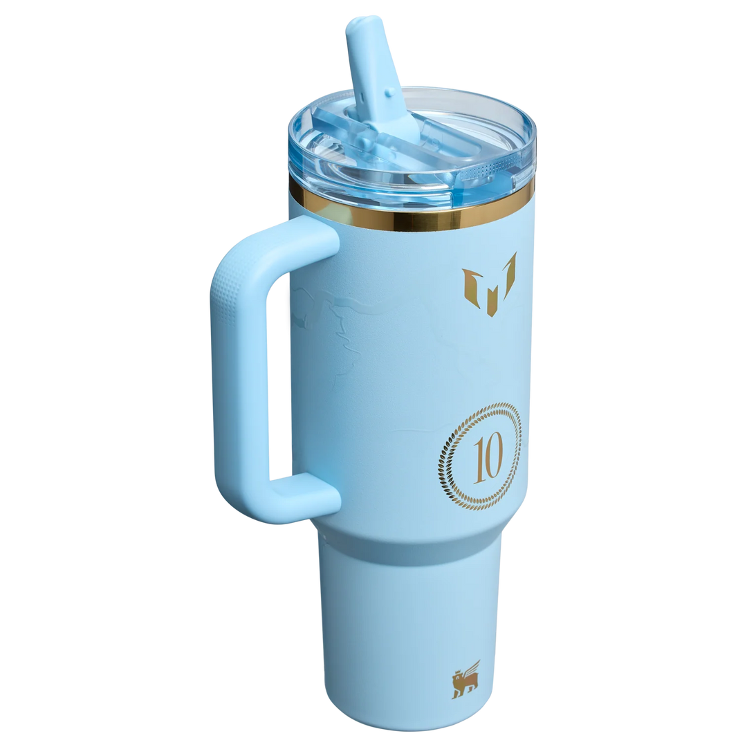 Bình Nước STANLEY Quencher ProTour Flip Straw Tumbler #Messi Striker Blue