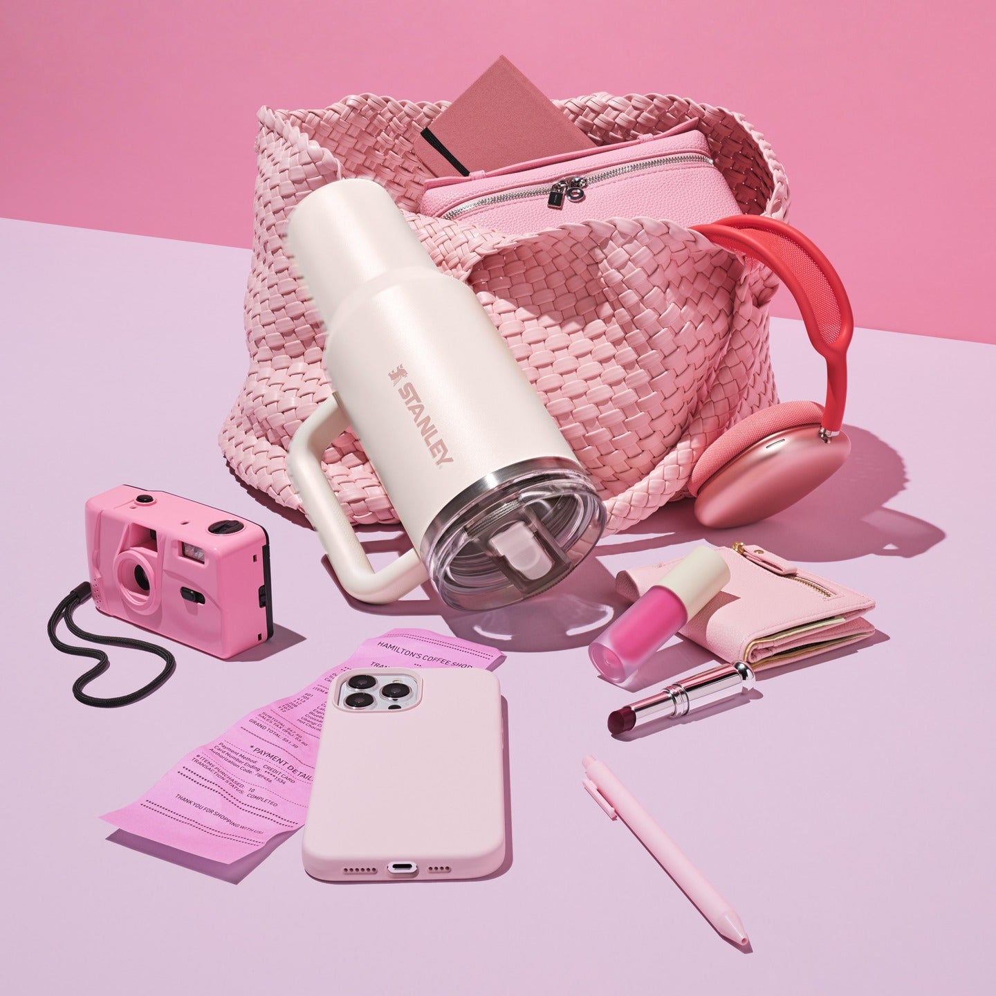 Bình Nước STANLEY Quencher ProTour Flip Straw Tumbler #Rose Quartz - Kallos Vietnam