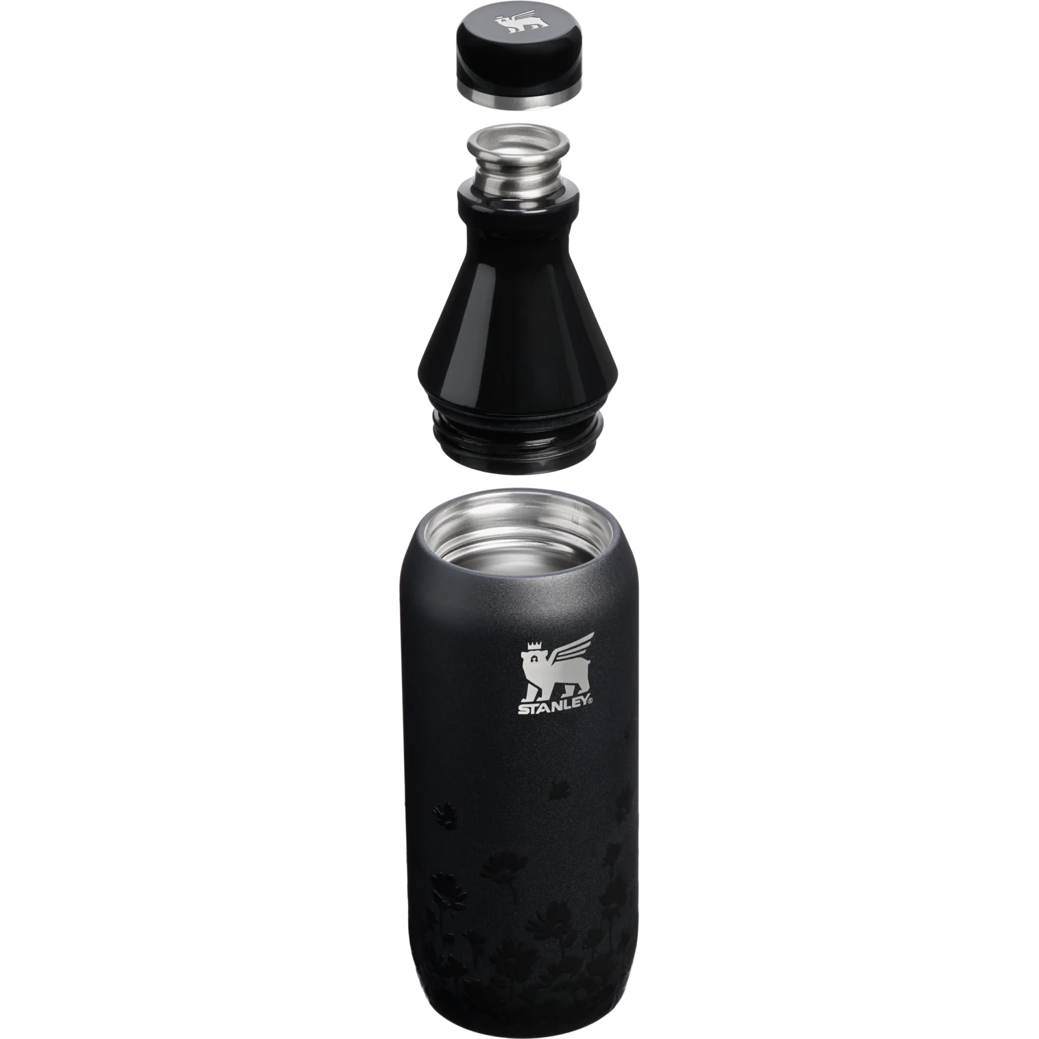 Bình Nước Stanley1913 x JENNIE All Day Slim Bottle #Midnight Ruby-Kallos
