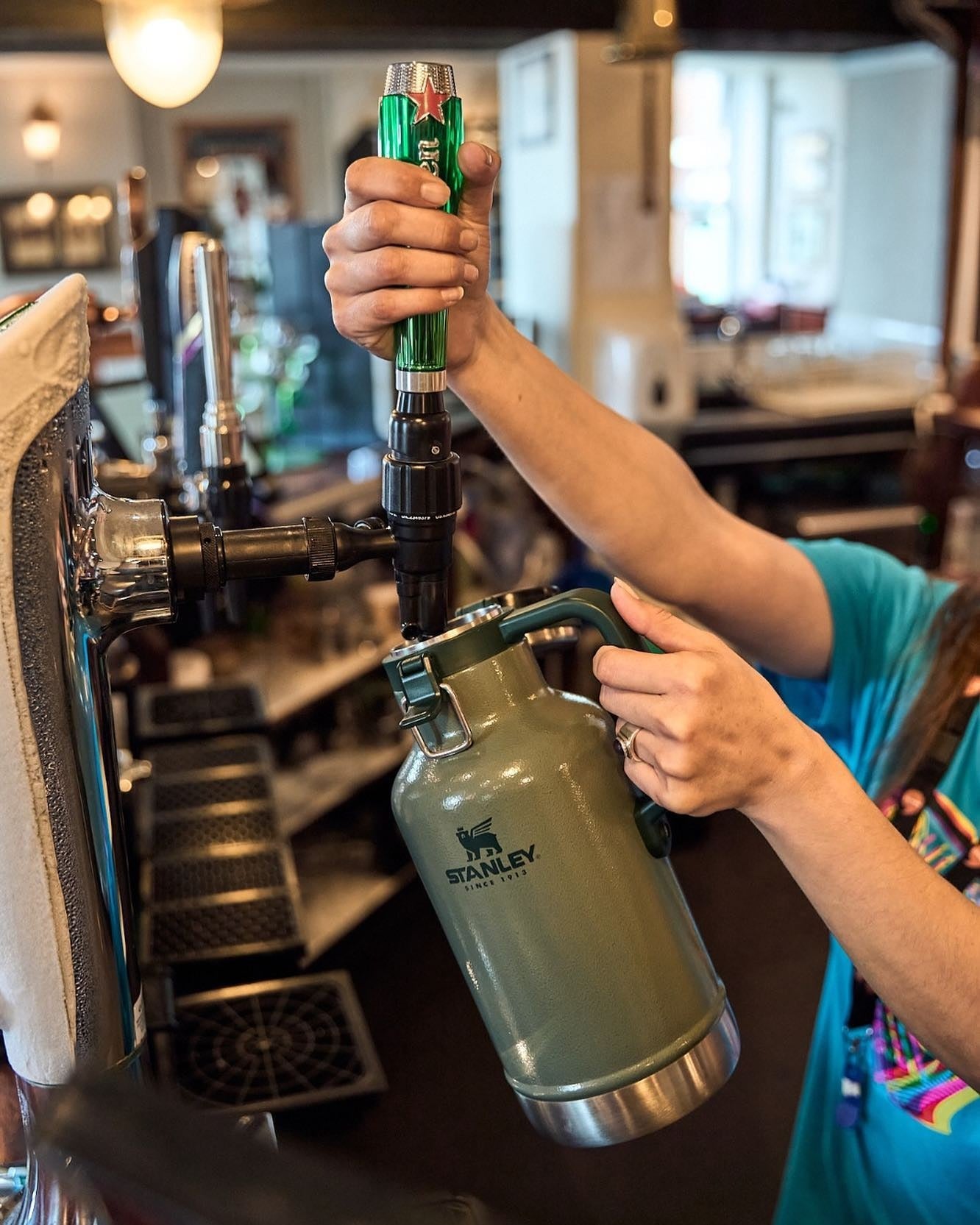 Bình STANLEY Classic Growler #Stainless Steel-Kallos